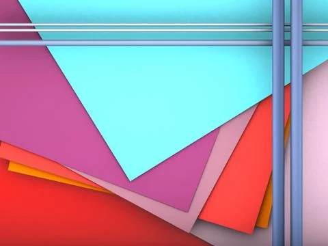 Illustrations geometric design Stock Illustration
