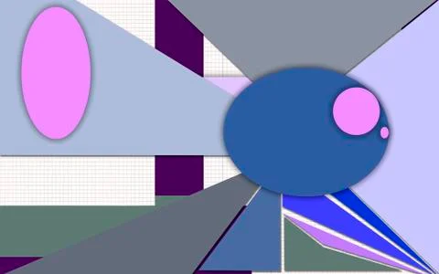 Illustrations geometric design Stock Illustration