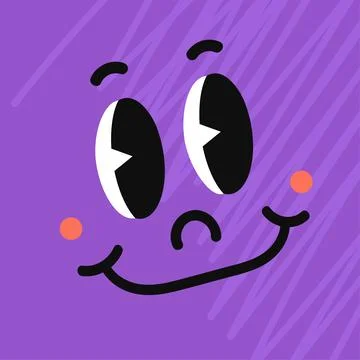 Illustrations of Smiled Emotion Face Stock-Illustration