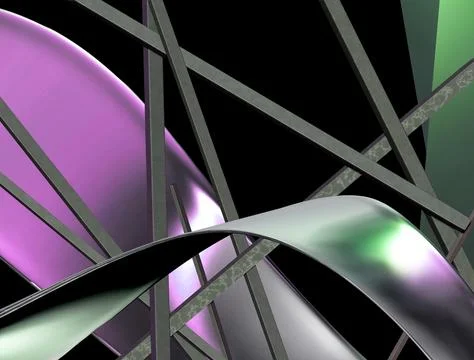 Illustrations, technology, nano, nanotechnology, progress, development,  库存插图