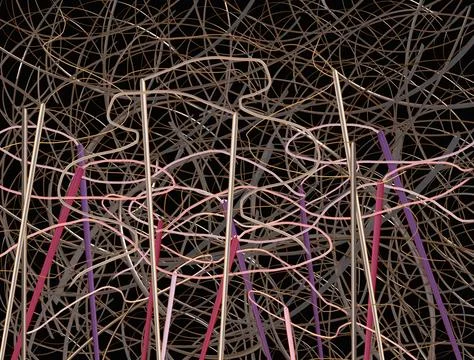 Illustrations, technology, nano, nanotechnology, progress, development, 库存插图