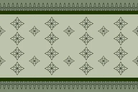 Illustrations, tribal pattern design, wallpaper printing or textile Stock Illustration