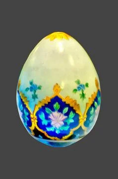 Illustrations, Vintage, Easter, eggs, Porcelain, Hand-painted, art, egg, Easter Stock Illustration