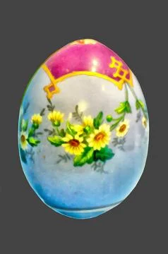 Illustrations, Vintage, Easter, eggs, Porcelain, Hand-painted, art, egg, Easter Stock Illustration