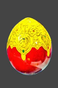 Illustrations, Vintage, Easter, eggs, Porcelain, Hand-painted, art, egg, Easter Stock Illustration