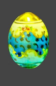 Illustrations, Vintage, Easter, eggs, Porcelain, Hand-painted, art, egg, Easter Stock Illustration