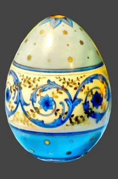 Illustrations, Vintage, Easter, eggs, Porcelain, Hand-painted, art, egg, Easter Stock Illustration
