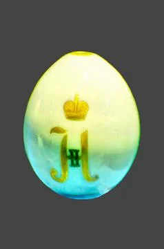 Illustrations, Vintage, Easter, eggs, Porcelain, Hand-painted, art, egg, Easter Stock Illustration