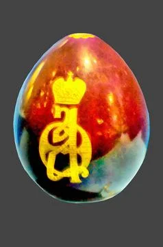 Illustrations, Vintage, Easter, eggs, Porcelain, Hand-painted, art, egg, Easter Stock Illustration