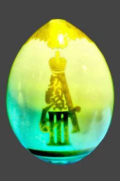 Illustrations, Vintage, Easter, eggs, Porcelain, Hand-painted, art, egg, Easter Stock Illustration