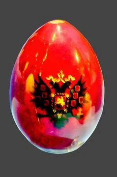 Illustrations, Vintage, Easter, eggs, Porcelain, Hand-painted, art, egg, Easter Stock Illustration