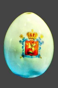 Illustrations, Vintage, Easter, eggs, Porcelain, Hand-painted, art, egg, Easter Stock Illustration