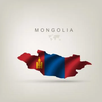 Illustrations of the world with flags and capitals Illustrazione stock