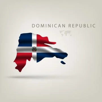 Illustrations of the world with flags and capitals Stock Illustration