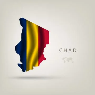 Illustrations of the world with flags and capitals Stock Illustration