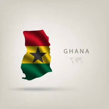 Illustrations of the world with flags and capitals Illustrazione stock