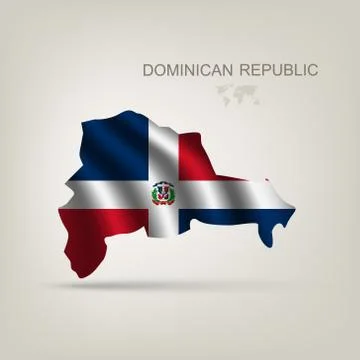 Illustrations of the world with flags and capitals Stock Illustration