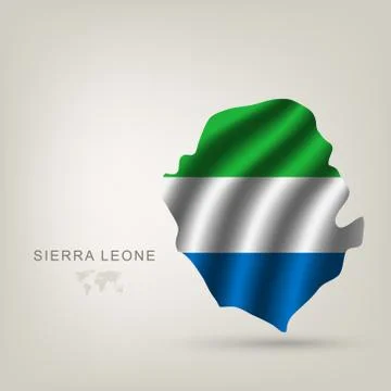 Illustrations of the world with flags and capitals Stock Illustration