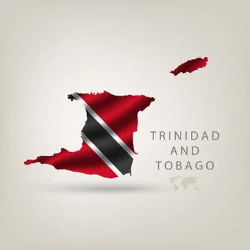 Illustrations of the world with flags and capitals Stock Illustration