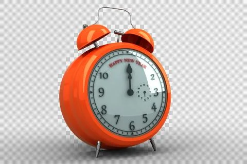 Illustrative image of an analog clock Stock Illustration