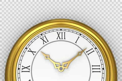 Illustrative image of a clock Stock Illustration