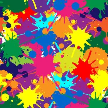 Illustrator brush texture seamless pattern Stock Illustration