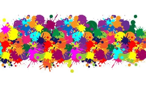 Illustrator colorful texture for background and carnival Stock Illustration