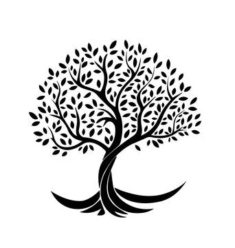 Illutrator of an tree Stock Illustration