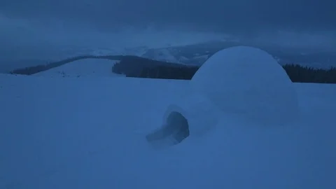 Iloo in hight mountains Stock Footage 82535897