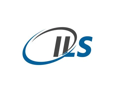 ILS creative logo design vector illustration Stock Illustration