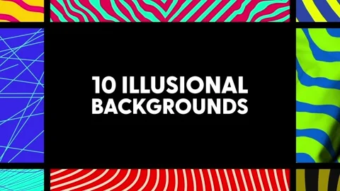 Ilusıonal Backgrounds Stockmateriaal After Effects