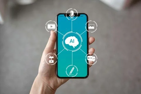 Ilustrasi AI Generate Stock Illustration
