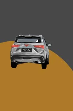 Ilustrasi ALMAZ Stock Illustration