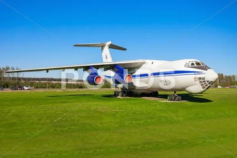 The Ilyushin Il-76 aircraft Stock Photos