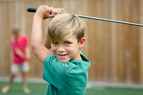 I'm Going to be a Golfer! Fotos de archivo