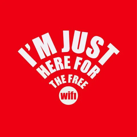 I'M Just Here For Stock-Illustration