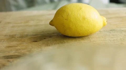 I'm making a lemon. I prepare the cream for homemade Gingerbread Cookie Stock Footage 165358004