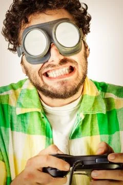 I'm playing! Stock Photos