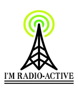 I'm Radio-Active Illustrazione stock