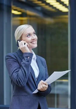 I'm right outside Stock Photos