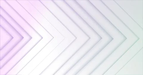 Image of 3D arrows against white background Stock Illustration