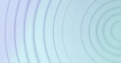 Image of 3d circles pattern moving on seamless loop on white background Illustrazione stock