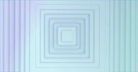 Image of 3d squares pattern moving on seamless loop on white background Stock Illustration
