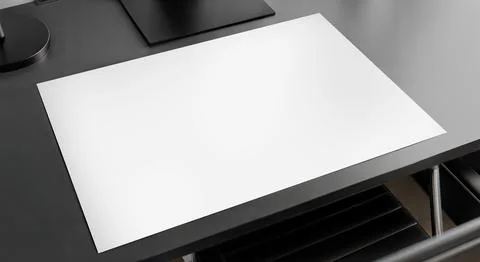 An image of a A1 Paper Sheet Stock Illustration