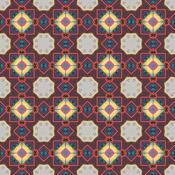 An image of abstract geometric pattern, including repeating square shapes 스톡 일러스트