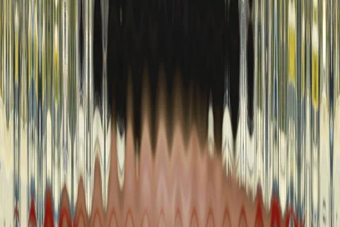 An image of an abstract head reflection 스톡 일러스트