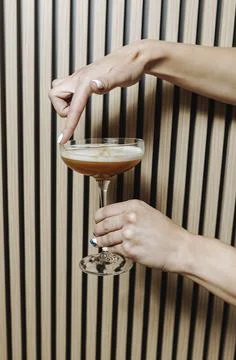 Image of alcoholic cocktail on the table Foto stock