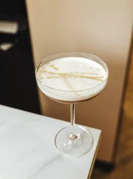 Image of alcoholic cocktail on the table Stock Photos