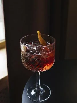 Image of alcoholic cocktail on the table Stock Photos
