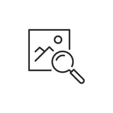 Image Analysis Icon Stock Illustration